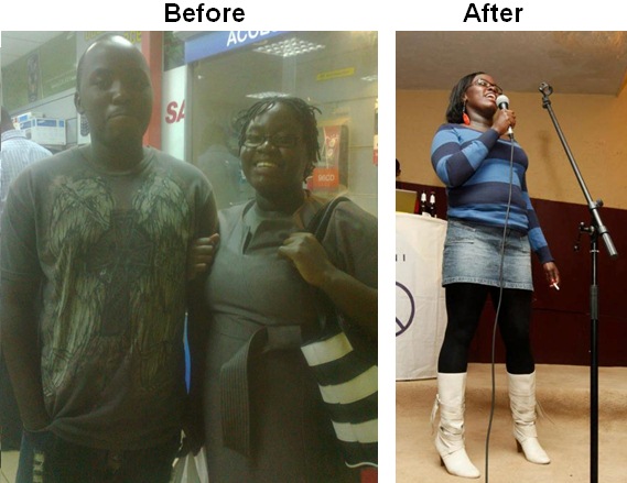 lost 16 kg from kenya