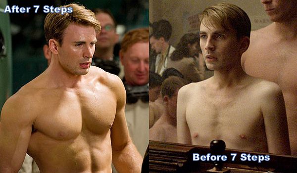 captain america build muscle fast